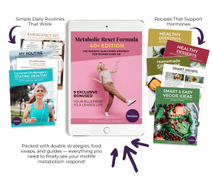 Metabolic Reset Formula 40+ Edition book with bonus guides, published by DBI