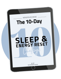 The 10-Day Sleep & Energy Reset Challenge for menopausal women, published by DBI