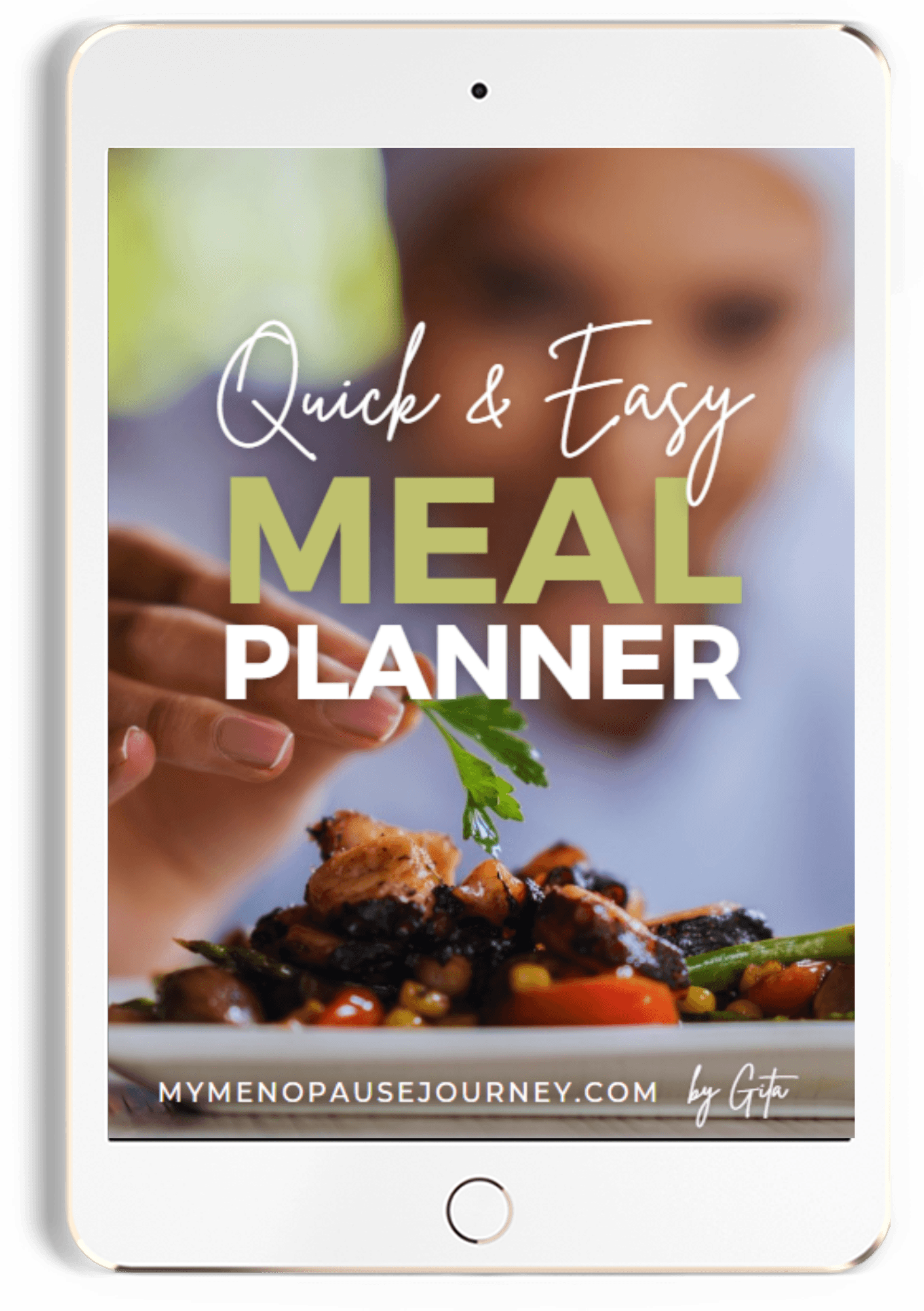 Quick & Easy Meal Planner för kost i medelåldern, utgiven av DBI